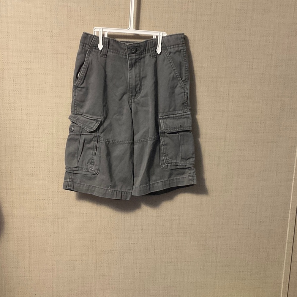 Cherokee Kids Gray Cargo Shorts